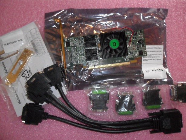 Matrox QID LP PCIe 128MB Display Adapter